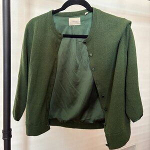 Dôen Olive Green Cardigan